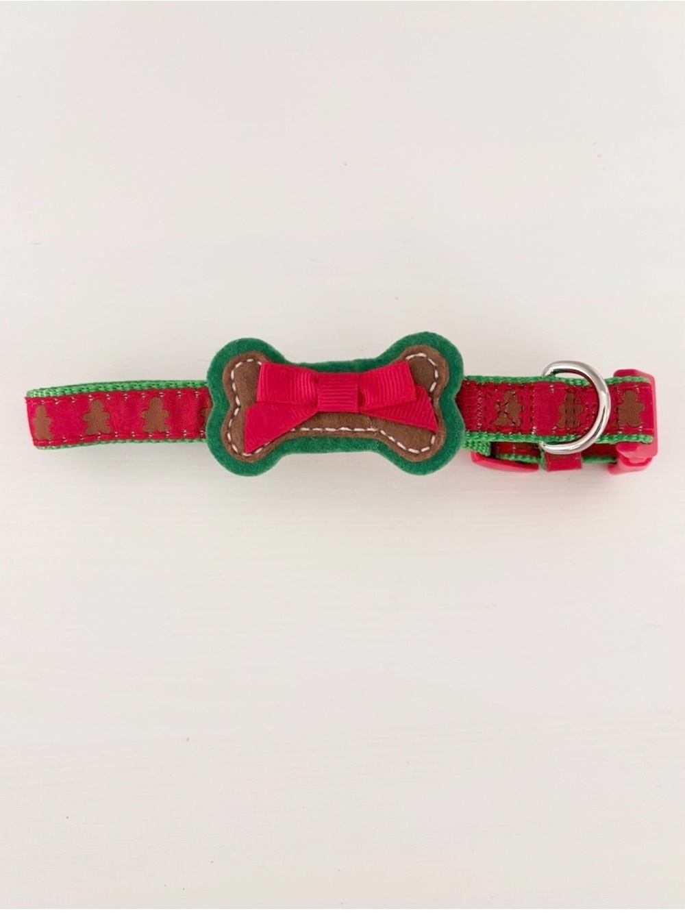 MARTHA STEWART PETS Holiday Collar Sz M